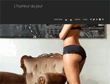 Tablet Screenshot of organic-lingerie.com